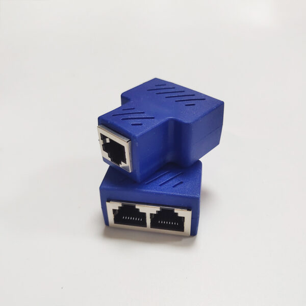 RJ45 Network Three-way Tee Network Cable Cable Seperater Network Cable Extension One Divided Into Two Adapter IPTV Network Cable Connector - Image 7